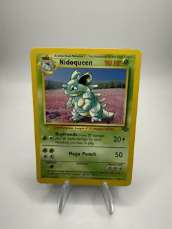 Pokemon TCG- 1999 WoTC- Nidoqueen Jungle Non-Holo Card 23/64 Unlimited Rare! - Image 1