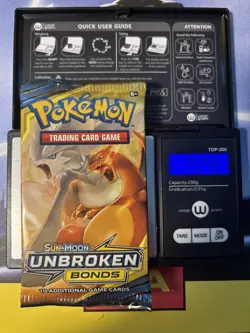 Pokemon TCG Sun & Moon Unbroken Bonds Booster Pack - HeavyU 22.46G - Image 1