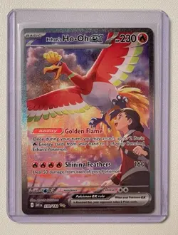 Pokemon TCG Ethan's Ho-Oh EX Sir 230/182 Destined Rivals M/NM - Image 1