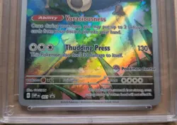 Pokemon TCG Snorlax 051 Black Star Promo - Pokemon Center Stamp- Grade Ace 9 - Image 2