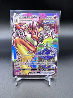 Pokemon TGC - S&S - Chilling Reign - Blaziken VMAX - 201/198 - NM - English - Image 1