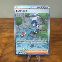 Lana's Aid 219/167 Special Illustration Rare Pokemon Twilight Masquerade NM - Image 1