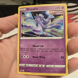 Oricorio Pokemon SWSH210 Black Star Promo with Full HD Swirl - Image 1