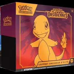 Pokemon ETB Coffret Dresseur d'Elite Ecarlate et Violet Flammes Obsidiennes 🇫🇷 - Image 1