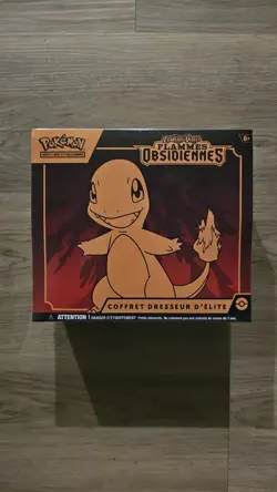 Pokemon ETB Coffret Dresseur d'Elite Ecarlate et Violet Flammes Obsidiennes 🇫🇷 - Image 2