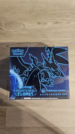 Phantasmal Flames Pokemon Center ETB/Elite Trainer Box Pokemon 2025 - Image 1