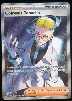 Pokemon Colress's Tenacity 087/064 Ultra Rare Shrouded Fable NM - Image 1