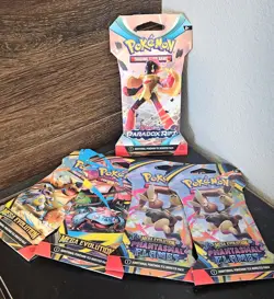 Pokemon TCG : Mega Evolution(2), Phantasmal Flames(2), Paradox Rift(1) Pack Set! - Image 1