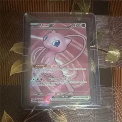 Pokemon Mew EX Holo Full Art Ultra Rare Scarlet & Violet 151 193/165 180HP Psyc… - Image 1