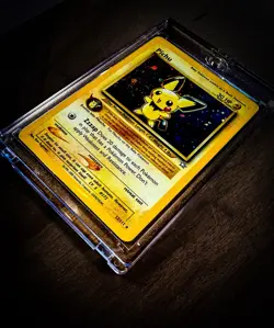 Pokemon TCG Pichu Holofoil 12/111 Neo Genesis Rare Vintage WOTC 2000 LP/MP - Image 1