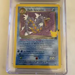 Dark Gyarados (Team Rocket) Holo Pokemon Celebrations Classic Collection CGC 10 - Image 3