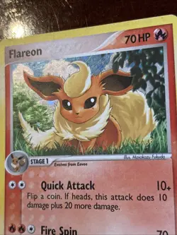 Pokemon POP Series 3 Flareon 2/17 Holo Rare LP - Image 3