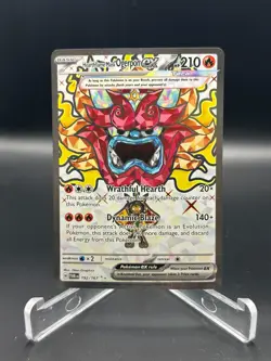 2024 Pokemon SV Twilight Masquerade 192/167 Hearthflame Mask Ogerpon ex UR - Image 1