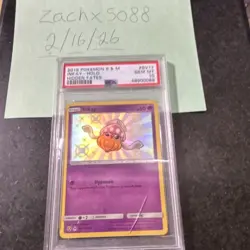 Pokemon Inkay Hidden Fates Shiny Vault Holo PSA 10 English SV17/SV94 2019 - Image 1