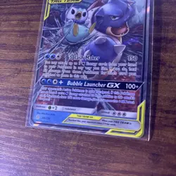 Pokemon Blastoise & Piplup GX 38/236 Sun And Moon Cosmic Eclipse Tag Team A NM - Image 3