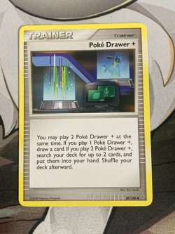 Poke Drawer + 89/100 Uncommon Stormfront Pokemon TCG LP/NM - Image 1