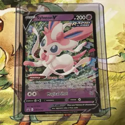 Pokemon Sylveon V SWSH202 SWSH Black Star Promo NM - Image 1