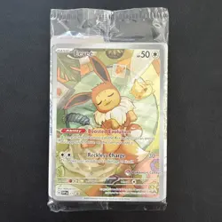 SEALED Stamped Eevee 173 Promo Prismatic Evolutions Pokemon Center ETB Exclusive - Image 1