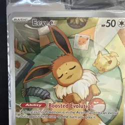 SEALED Stamped Eevee 173 Promo Prismatic Evolutions Pokemon Center ETB Exclusive - Image 2