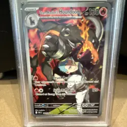 2025 Pokemon Team Rocket's Houndoom 191/182 Destined Rivals PSA 10 - Image 5