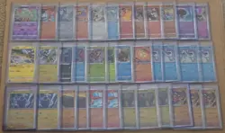 Pokemon Japanese Lot 45 Master Ball, Reverse Holo Black Bolt Lilligant Simisage - Image 1