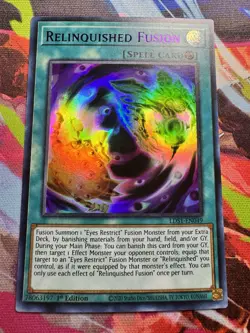 Yugioh Relinquished Fusion (Purple) - LDS1-EN049 - 1st Ed. Ultra Rare - NM - Image 2