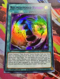 Yugioh Relinquished Fusion (Purple) - LDS1-EN049 - 1st Ed. Ultra Rare - NM - Image 4