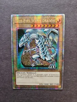 Blue-Eyes White Dragon (Quarter Century Secret Rare) LC01-EN004 Legendary... - Image 1