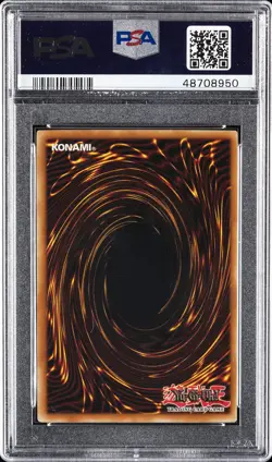 2003 YU-GI-OH! LON-LABYRINTH OF NIGHTMARE 1ST ED #081 RIRYOKU FIELD PSA 9 - Image 2