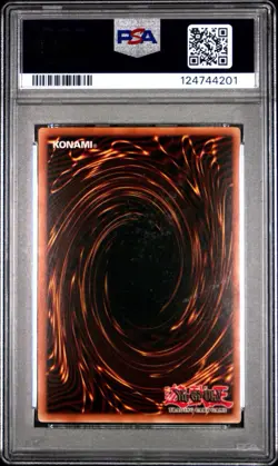 2003 Yu-Gi-Oh! Mage Power Labyrinth of Nightmare LON 050 1st Edition Ultra PSA 9 - Image 2