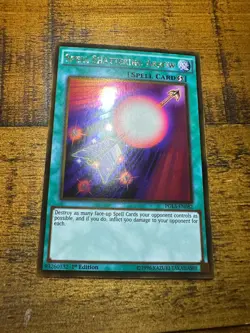 Spell Shattering Arrow PGL3-EN082 1st Edition Gold Rare LP + BONUS - Image 1