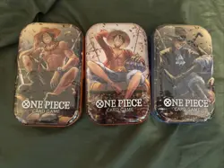 One Piece Vol 2 Mini Tins Set Of 3 🔥 Same Day Shipping - Image 1