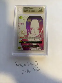 2026 One Piece The Azure Sea’s Seven You’ll Frighten Me AA Event BGS 10 English! - Image 1
