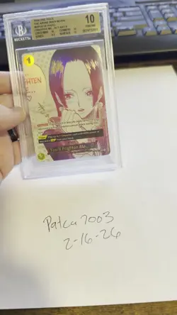 2026 One Piece The Azure Sea’s Seven You’ll Frighten Me AA Event BGS 10 English! - Image 2