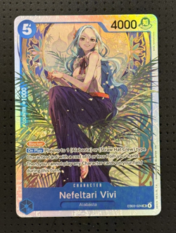 One Piece #EB03-024 Nefeltari Vivi Super Rare SR Heroines Edition - Image 1