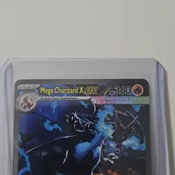Pokemon Mega Charizard X EX 125/094 Foil Mega Evolution Stage 2 Card - Image 3