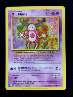 🔥 Mr. Mime #013/034 Holo NM/M | Trading Card Game Classic - 2023 Pokemon Card - Image 1