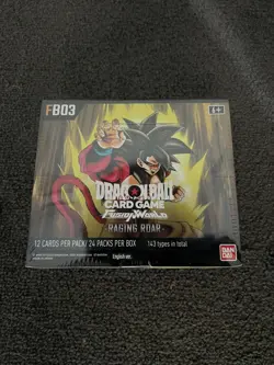 Dragon Ball Super Card Game Fusion World Raging Roar Booster Box FB03 - Image 1
