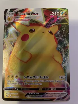 Pikachu VMAX - 044/185 - Pokemon Vivid Voltage Sword & Shield Ultra Rare Card NM - Image 1