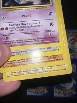 Wotc Lot Pokemon Card Collection Rare UK 4th Print Holo 1999-2000 - Image 3