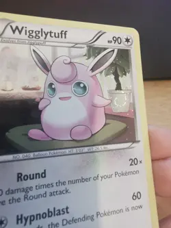 Pokemon Wigglytuff Rare Holo Card 79/99 Next Destinies With Double Swirls - Image 3