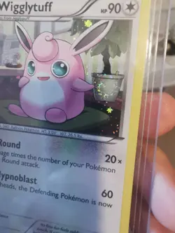 Pokemon Wigglytuff Rare Holo Card 79/99 Next Destinies With Double Swirls - Image 5