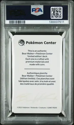 2025 POKEMON CENTER X BEAR WALKER COLLECTION CARDS ESPEON 183/930 PSA 10 - Image 2