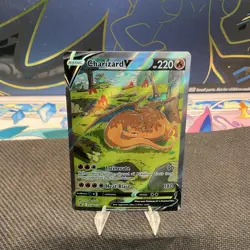 Pokemon Charizard V Full Art Holo Promo SWSH260 HP 220 Sword & Shield Card - Image 3