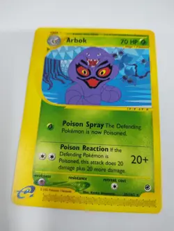 MINT Arbok 35/165 Expedition Rare E-Reader WOTC 2002 Pokemon TCG Card - Image 1