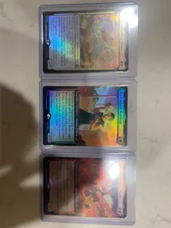 3 mtg cards aang cabbage man and zuko - Image 1