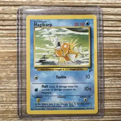 Magikarp 50/130 Base Set 2 Pokemon Card Uncommon LP-MP - Image 1