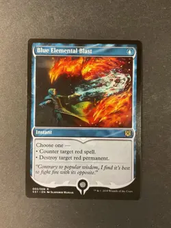 Blue Elemental Blast - Jace Signature Spellbook - Magic the Gathering - MTG - Image 1