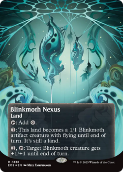 Blinkmoth Nexus (0138) (Borderless) (Galaxy Foil) [Edge of Eternities: Stellar S - Image 1