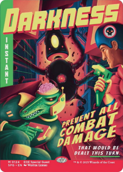 Darkness (Showcase) [Edge of Eternities Special Guests] Foil Near Mint - Image 1